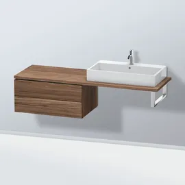 Duravit L-Cube Seitenschrank, 2 Auszüge, LC583902121,