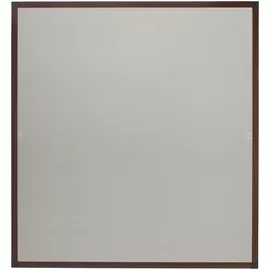 hecht International Fliegengitter mit Aluminiumrahmen 130 x 150 cm Braun