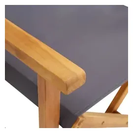 vidaXL Gartenstuhl Regiestühle 57 x 73,5 x 23 cm braun 2 St.