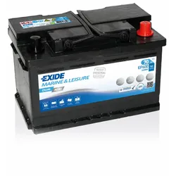 Exide EP600 Dual AGM Versorgungsbatterie Starterbatterie 12V 70Ah 600Wh