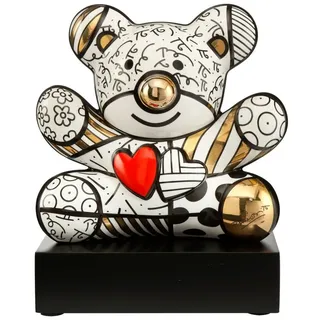 GOEBEL Figur 30 cm Pop Art Romero Britto Golden Truly Yours -