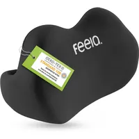 Feela Rückenstütze, für Stuhl, Bürostuhl, schwarz