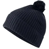 FALKE Strickmütze Pure Cashmere Mütze aus reinem Kaschmir (1-St) aus reinem Kaschmir blau