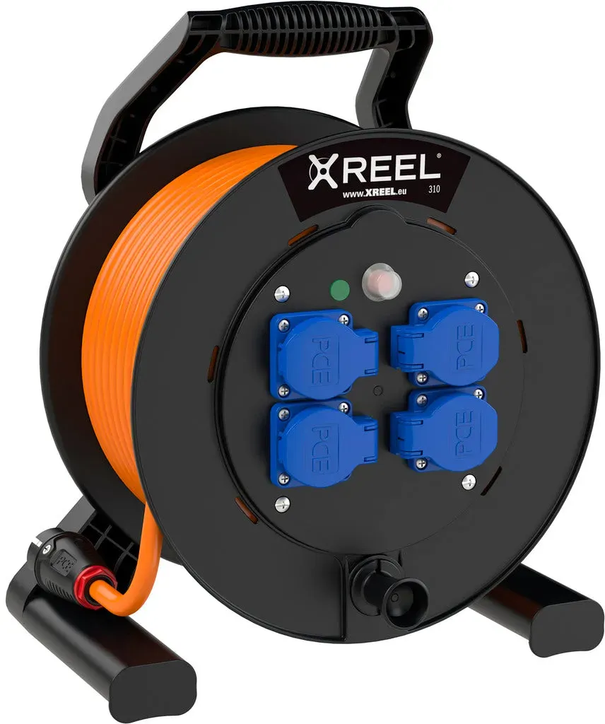 Kabeltrommel XREEL® 310 / H07BQ-F -  H07BQ-F 3G2,5 / 2,5 - schwarz