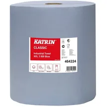 Katrin Putztuchrollen XXL 3 500 Blue 3-lagig blau, 500 Blätter, 2 Rollen