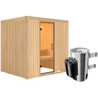 Karibu Daria inkl. 3,6 kW Ofen + int. Steuerung