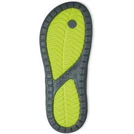 Crocs Coast Flip-Flop Schiefergrau/Zitrus 39
