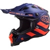 MX700 Subverter EVO Cargo Motocross Helm blau, Größe XL