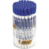 BIC Tintenlöscher Runddose à 60 Stück, weiß/blau