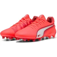 Puma King Ultimate AG/FG Herren glowing red/white/red fire 39