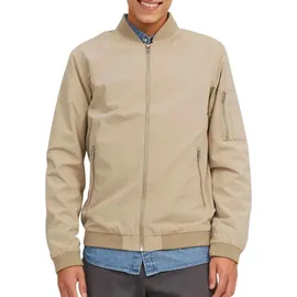 JACK & JONES JJERUSH Bomber beige M
