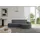 altdecor Eckcouch Cord 2-Sitzer Dunkelgrau