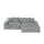 Smart Eckcouch Stoff 2-Sitzer Grau