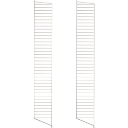 String - Bodenleiter für String Regal 200 x 30 cm (2er Set), beige