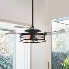 Fanaway Classic 122 cm Deckenventilator schwarz mit Licht inkl. Fernbedienung