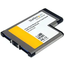 Startech StarTech.com 2 Port USB 3.0 ExpressCard 54mm mit UASP Unterstützung - USB 3.0 Port(s)