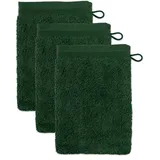 Möve Superwuschel Waschhandschuh 15 x 20 cm cypress 3 St.