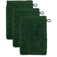 Möve Superwuschel Waschhandschuh 15 x 20 cm cypress 3 St.