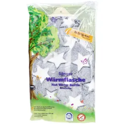 Sänger Wärmflasche Gummi Plüsch 2L Sterne
