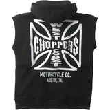 West Coast Choppers Kapuzenpullover Schwarz L