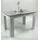 schömig 24/7 ® Esstisch 110 x 74,5 x 70 cm grau/weiß