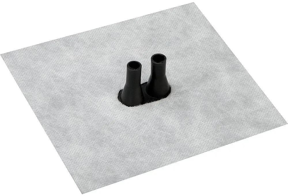 Leitungsmanschette D1 8-11 mm Vlies-Butyl Klebekragen