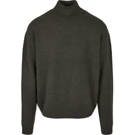 URBAN CLASSICS Rundhalspullover Schwarz 3XL