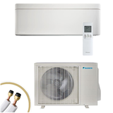 DAIKIN Stylish Cold Region Klima-Set | FTXTA30CW + RXTA30C | 5m Leitung