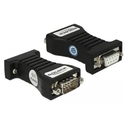 Delock Isolator 1 x Serial RS-232 DB9 female to 1 x Serial RS-232 DB9 male 3 kV