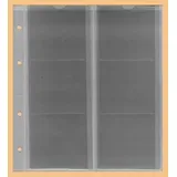 Kobra Ersatzblätter F6 für Münzalbum (10er Pack) Neu