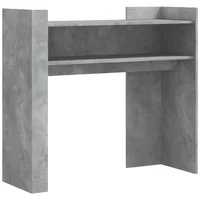 VidaXL Konsolentisch Betongrau 100x35x90 cm Holzwerkstoff