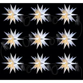 DecoTrend LED-Lichterkette Baby-Adventssterne
