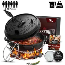 gusskönig Dutch Oven 9 L Gusseisen