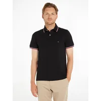 Tommy Hilfiger Poloshirt » TIPPED SLIM POLO«, Gr. XXXL (58), black, , 14558820-XXXL