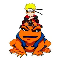 TEKNOFUN Naruto Shippuden Gamakishi 20 Cm Lampe - Multicolor
