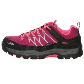 CMP Rigel Low WP Kinder Berry/Pink Fluo 34