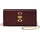 Fossil Penrose Wallet Crossbody Leder Mahogany/Rot