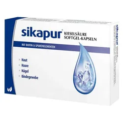 sikapur® Kieselsäure Softgel-Kapseln Kapseln 90 St 90 St Kapseln