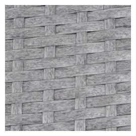 Mendler Halden Gartensessel 59 x 60 x 83 cm grau/anthrazit 2 St.