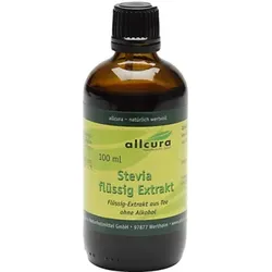allcura Stevia flüssig Extrakt 100 ml Flüssigkeit