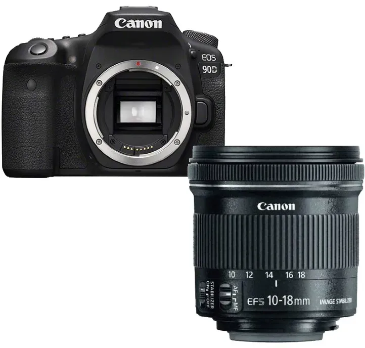 Canon EOS 90D + 10 - 18 mm IS STM