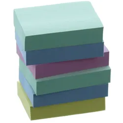 Post-it Haftnotizen Recycling 38x51mm 6-farbig 6x100 Blatt