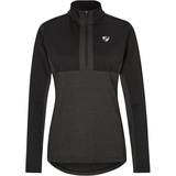 Ziener Damen JAPRA Skipullover Skirolli Funktions-Shirt | warm elastisch PFC frei, black, 42