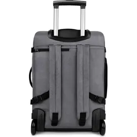 Cabaia Soft Suitcase Essentials Trolley S 2-Rollen 51 cm / 48 l grau