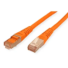 Roline Patchkabel Cat.6 (Class E) S/FTP (PiMF), orange, 15 m