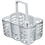 Gies Flaschenträger für 6 Flaschen, 30,5 x 31 cm BPA frei grau - Made in Germany