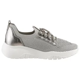 Gabor Sneaker Low Silber 39