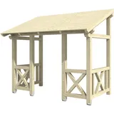 SKANHOLZ SKAN HOLZ Vordach Paderborn 7 336 x 202 cm natur