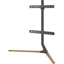pro.tec Ystad TV-Standfuß 76,5x97x35cm Schwarz Aluminium/Holz/Kunststoff/Metall/Stahl
