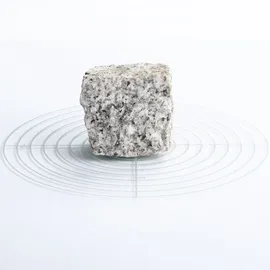 Schicker Mineral Mineral Granit Pflastersteine hellgrau 5x5x5 cm 25 kg